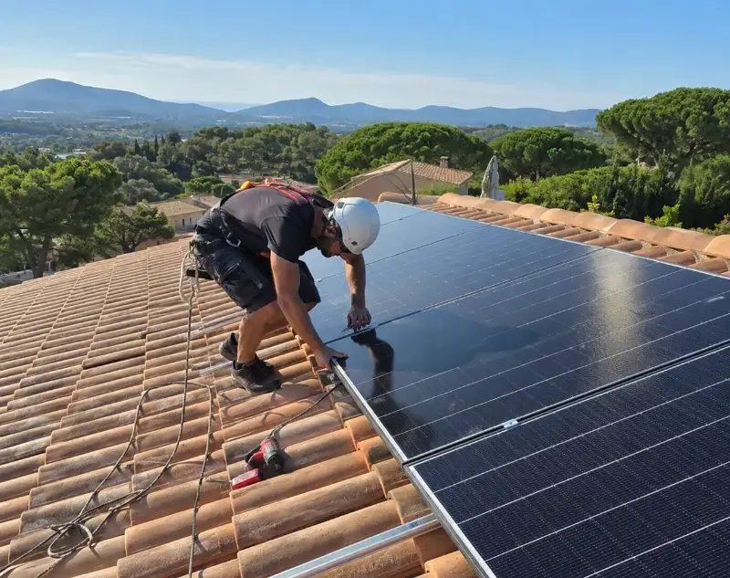 Installateur panneaux solaires Chérac — pose photovoltaïque sur toiture