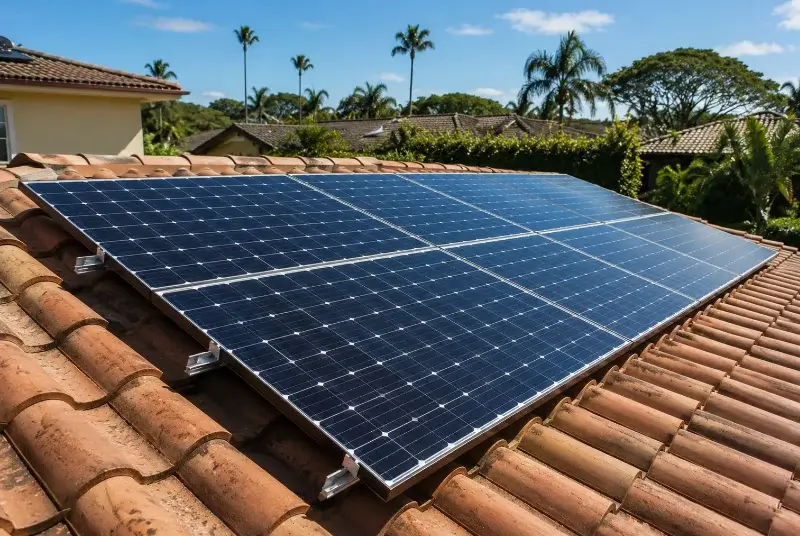 Installation de panneaux solaires à Chérac